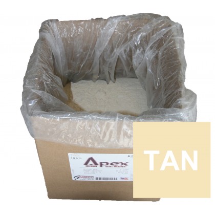 Apex RZ10 - Tan - Resin Reinforced C&B Diestone (Extra Hard) - 10kg Box